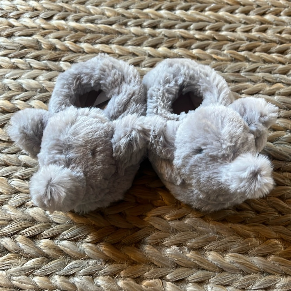 Pottery Barn Kids Elephant Slippers